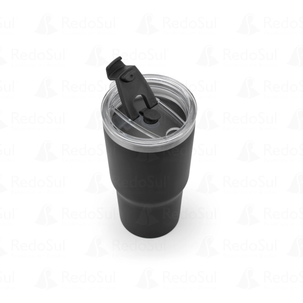 Copo de viagem personalizado 600 ml em aço inox com parede dupla isolada Copo de viagem personalizado 600 ml em aço inox com parede dupla isolada
